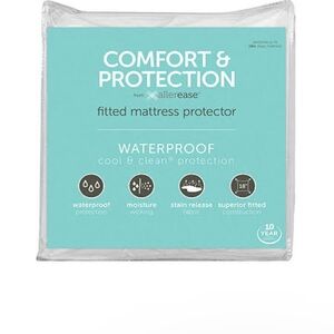 New Allerease waterproof fitted Mattress Protection